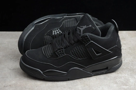 Rep EP AIR CAT CU1110-010 RETRO 4 BLACK CU1110-010 (2020) JORDAN 1231